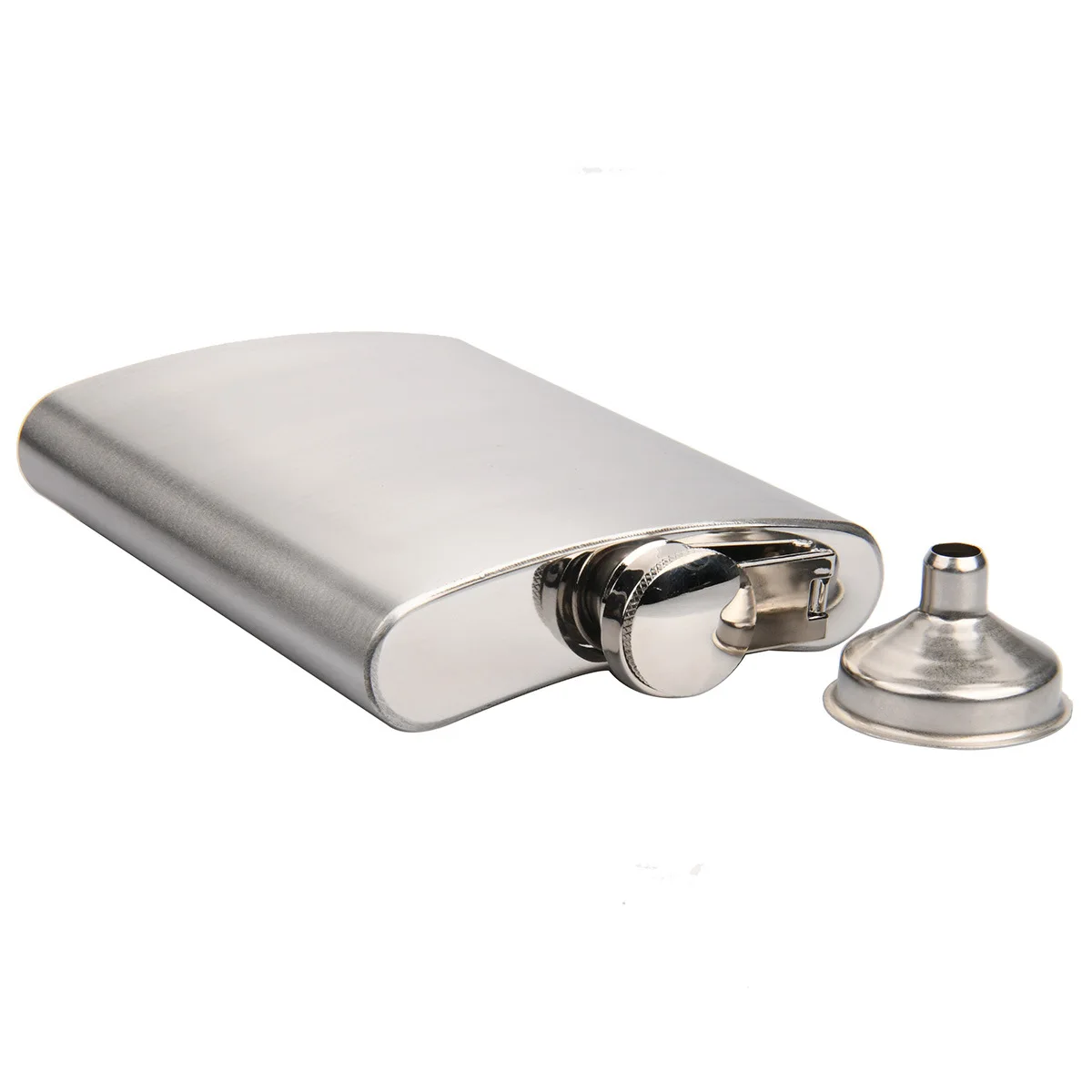 Fiaschetta Tascabile In Acciaio Inox 304 8oz – Portatile Con Imbuto, Per Liquori E Alcolici