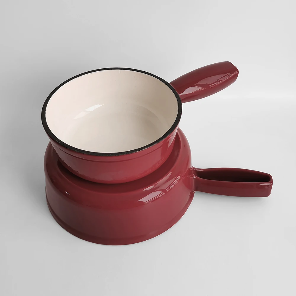 Customized Chocolate Fondue Pot Set Cheese Fondue Caquelon