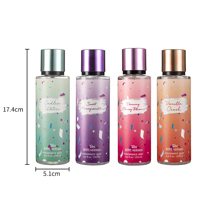 Floral Fragrance Mist 250 ML DANCING CHERRY BLOSSOM Nice Scents Body Spray  Wholesale Factory Price