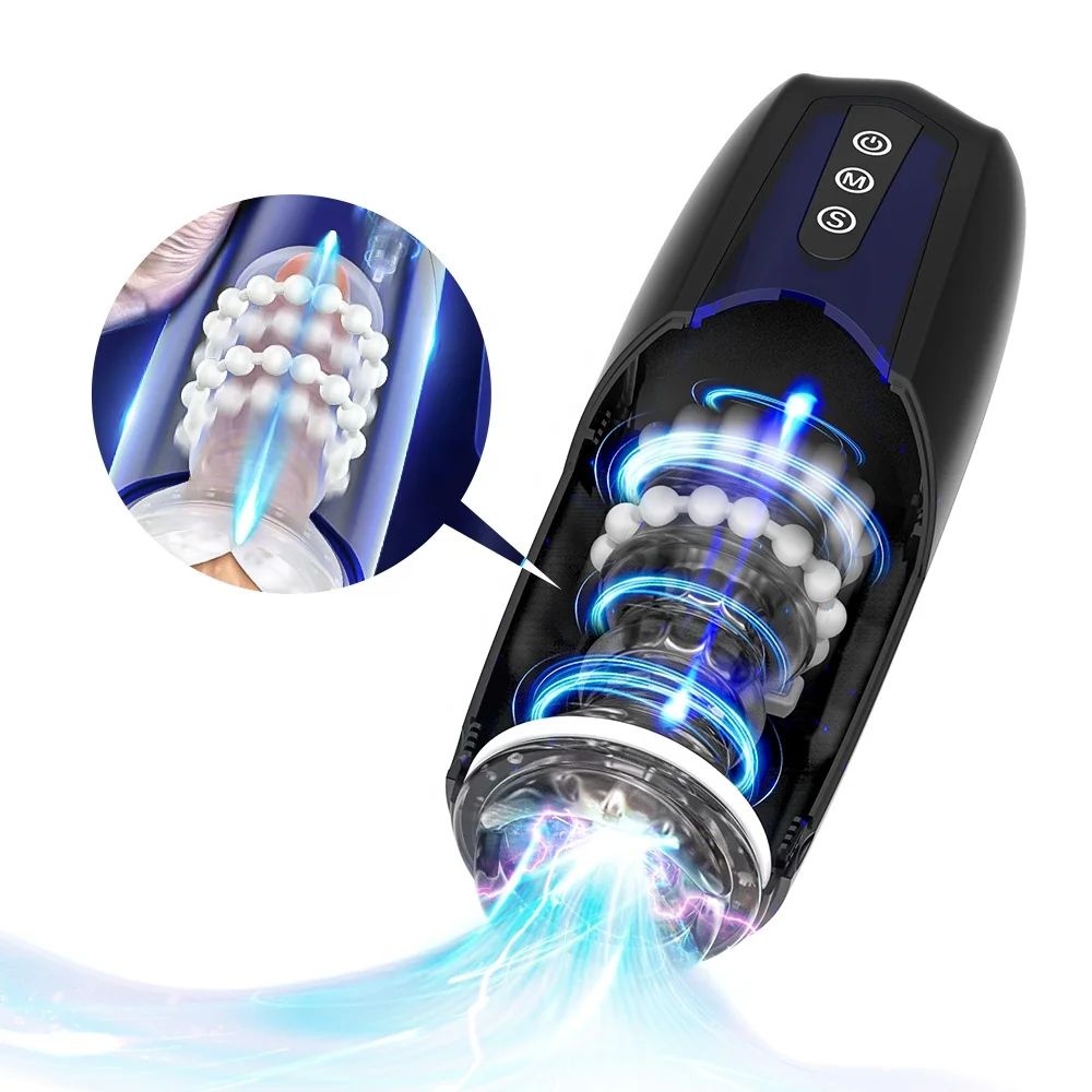 Masturbator Automatic With Powerful Vibrating Thrusting Sucking Masturbation for Men