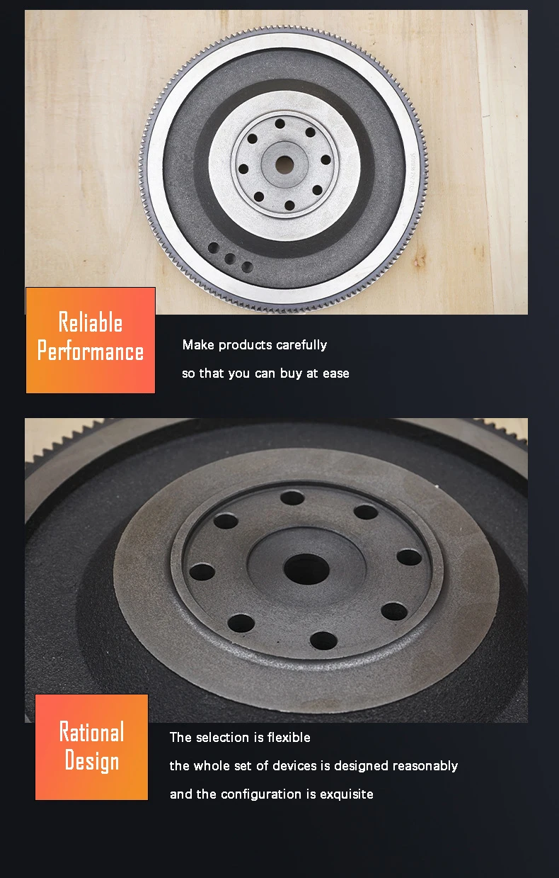 Car Diesel Engine Flywheel For Nissan Navara D40 Yd25 2.5l 12310eb30a