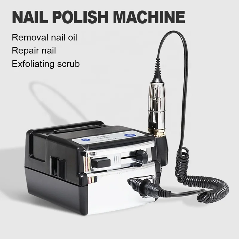 2025 New Style Fashion Rechargeable Portable Cordless Nail Drill Machine Acrylic Gel Polisher Brushless Motor for Nail Art Salon details