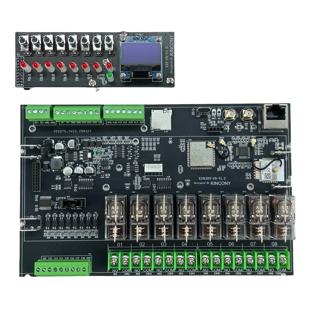 source code opening service – smart home automation... Kincony F8 ESP32 Smart Controller - Esphome for Home Assistant
