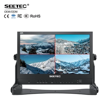 OEM SEETEC ATEM156 15.6" 1080P IPS Broadcast Monitor, 4K   Input Output, Multi-View for Studio & Field Production