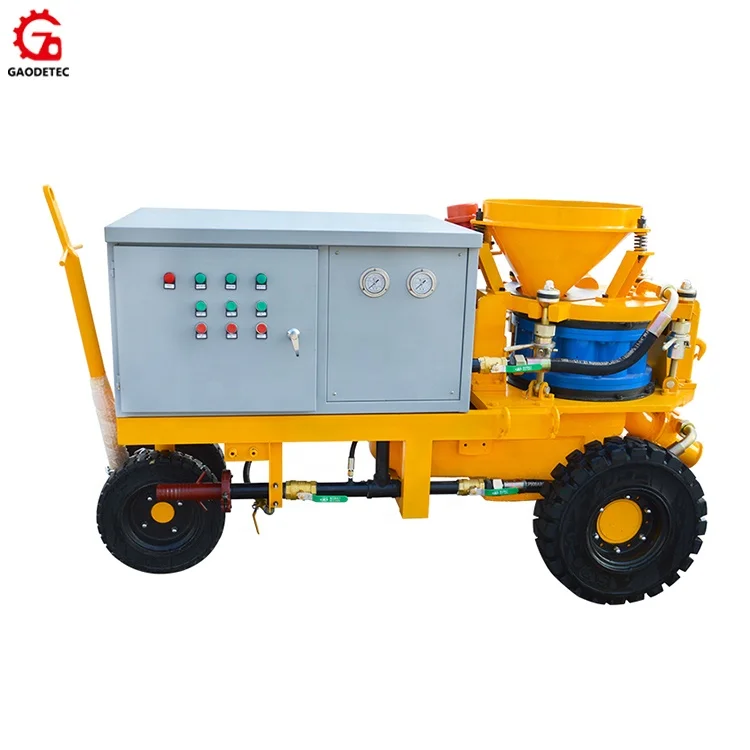 Swimming Pools and Mining and Tunnelling Use Wet Concrete Spraying Machines Wet Shotcrete Machine