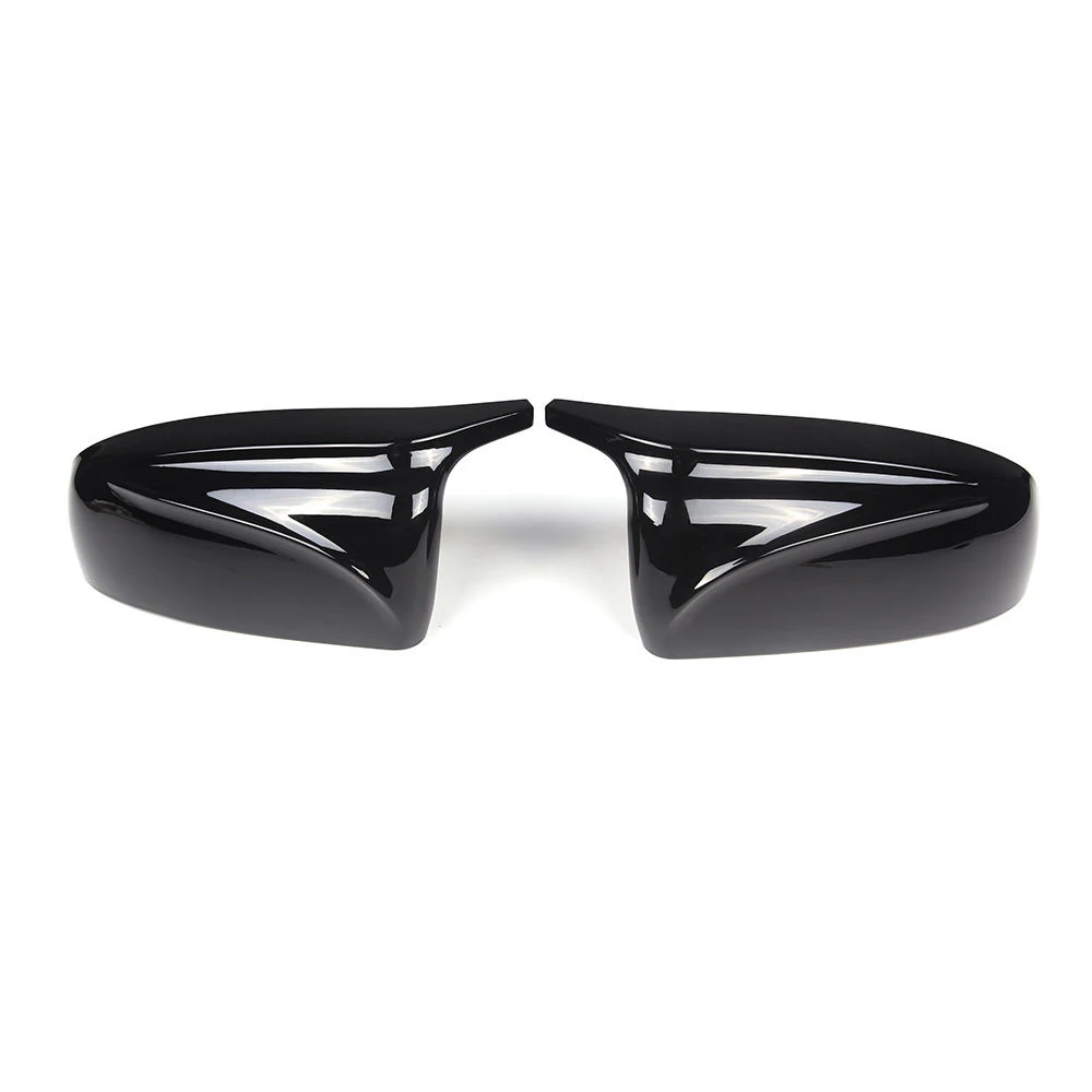 Gloss black new design side mirror cover replacement M look for BWM X5 E70 X6 E71