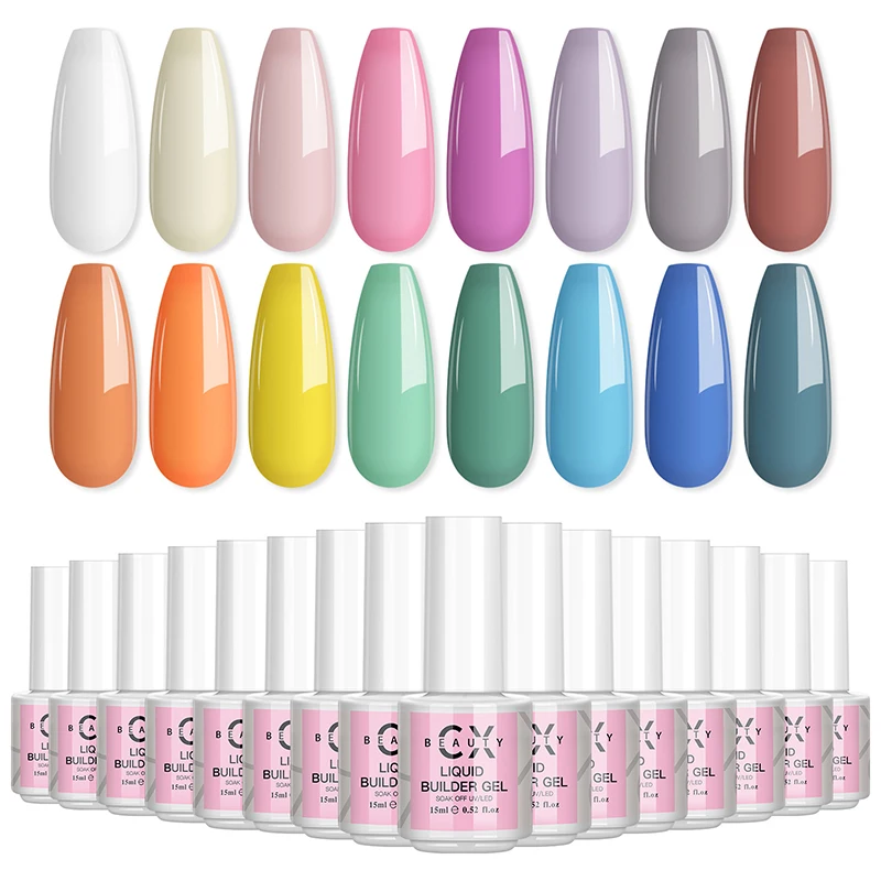 CAIXUAN Nail Supplies New Cream Extension Gel Non-flow Hard Sculpting Build Uv Polish