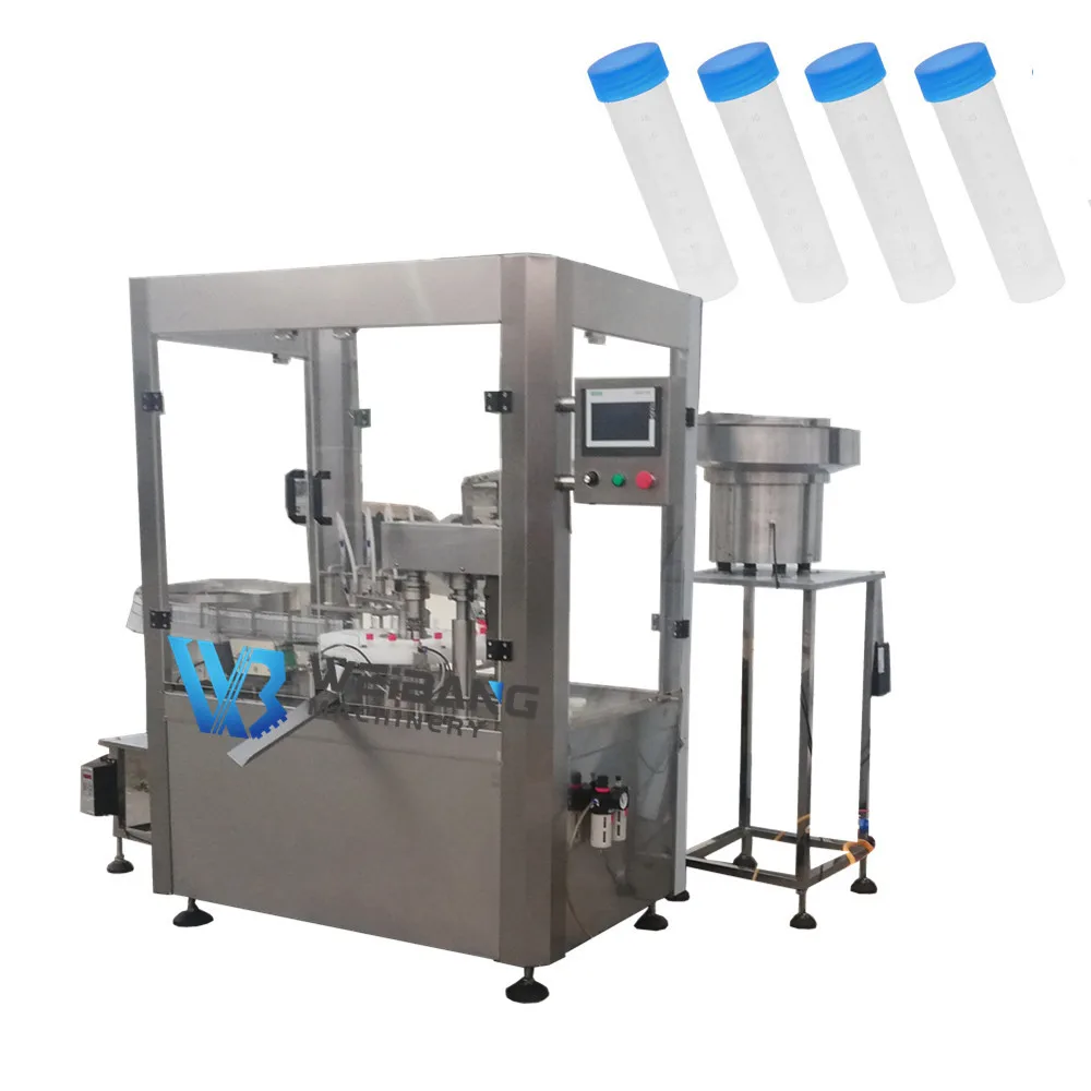 Reagent test tube blood collection tube manufacturing and pharmaceutical liquid filling machine