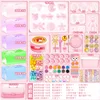 [five colors advanced set] with three-layer cat ear spinner box