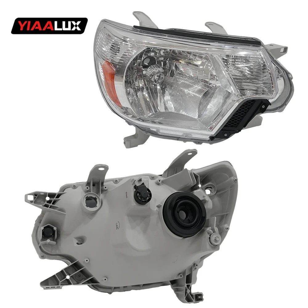 Manufacturer auto front head lamp headlight assembly car xenon headlight lamp for Toyota Tacoma 2012 factory