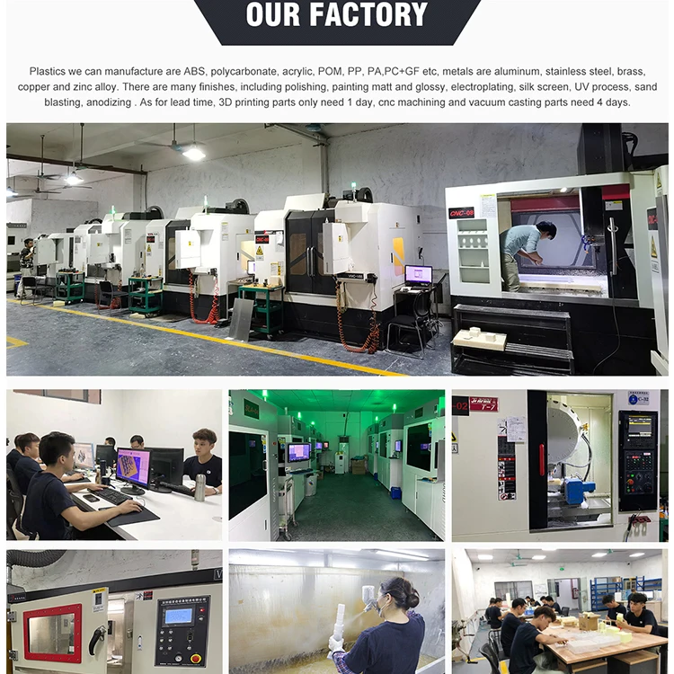 Sla 3d Printing Service Robot Models for Exhibition or Testing High Quality Rapid ABS Resin Print Prototype Plastic Part