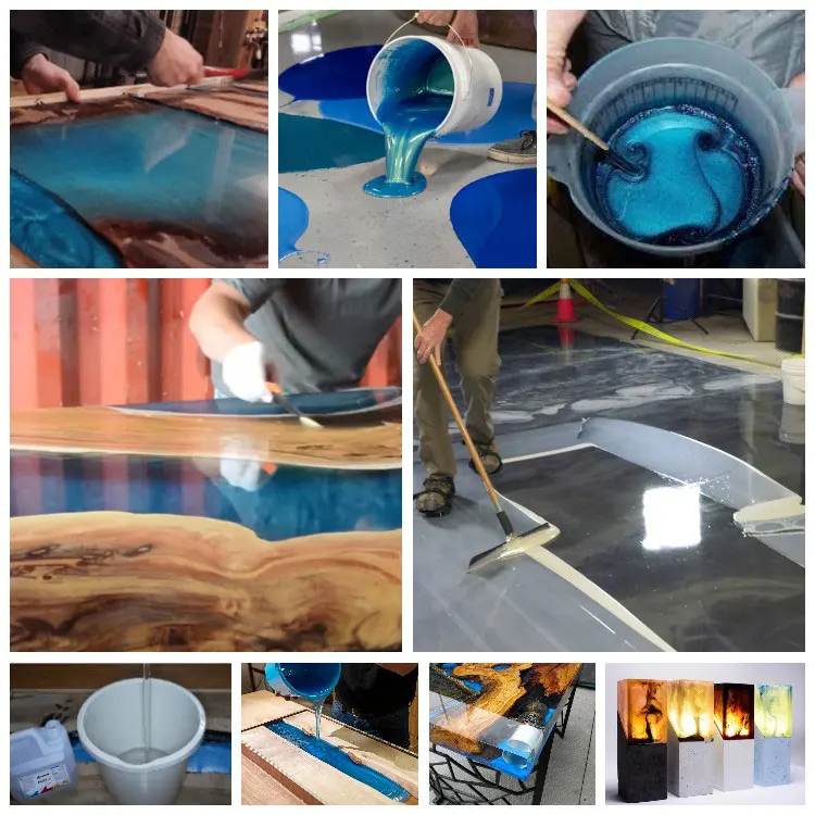2 in 1 Ab Glue Epoxy Resin Coating on Wood Gallon/Spray Epoxic Resin Phenolic Epoxy Paint