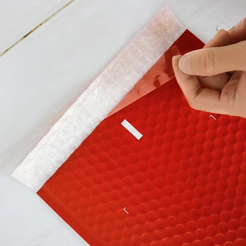 Poly Bubble Mailers 4X8 Inch Padded Envelopes Bulk #000 Bubble Lined Wrap Polymailer Bags for Shipping/ Packaging/ Mailing Self