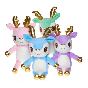 Custom Wild Plush Deer Plush Stuffed Deer Toy Animal Doll