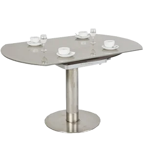 Transformable Furniture Round Table Convertible to square Table Expandable Hidden Dining Table Mechanism