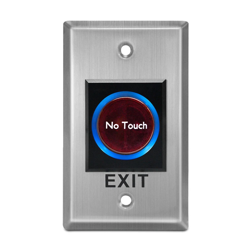 Infrared Exit Button No Touch Exit Button Touchless Door Release for Access Control System
