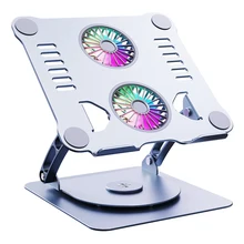 Desktop Folding Laptop Stand with Cooling Fan Refrigeration Laptop Cooler & PC Stand