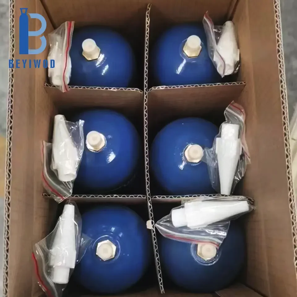Customized Whipped Cream Chargers 3.3l 2kg N20 Disposable Gas Cylinders