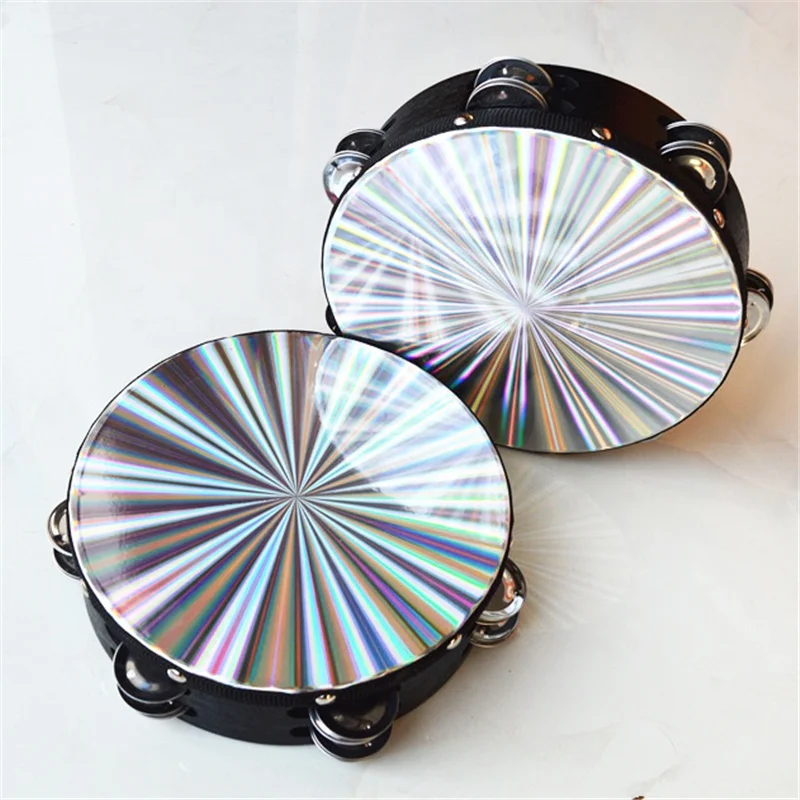 Деревянная рама лазерная головка Тамбурин ручной барабан игрушечные музыкальные инструменты Ударные