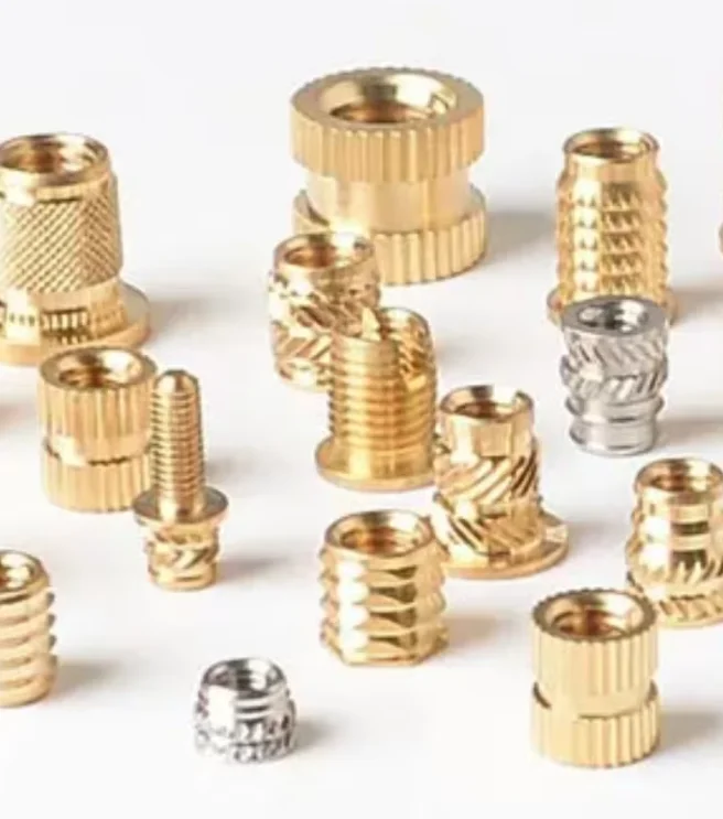 M2 M3 M4 M5 M6 M8 Brass Nut Knurled Thread Inserts Insert Nuts