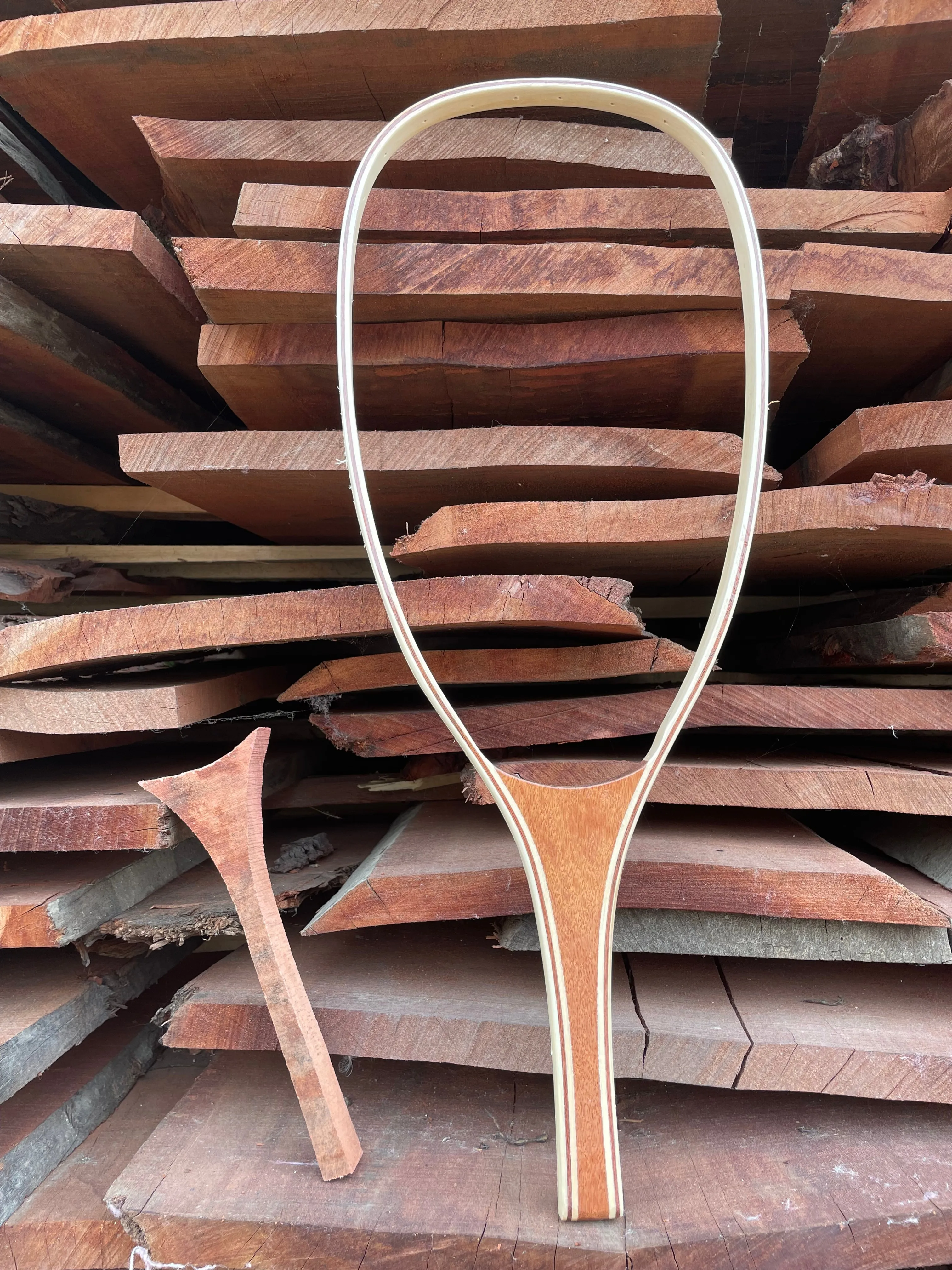 wooden net frame