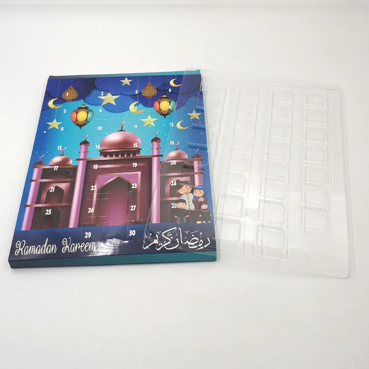 Waydeen : Le Calendrier du Ramadan - Spécial Enfant - Un calendrier à  rebours avec chocolat Sarotti (116g) - Alimentaire