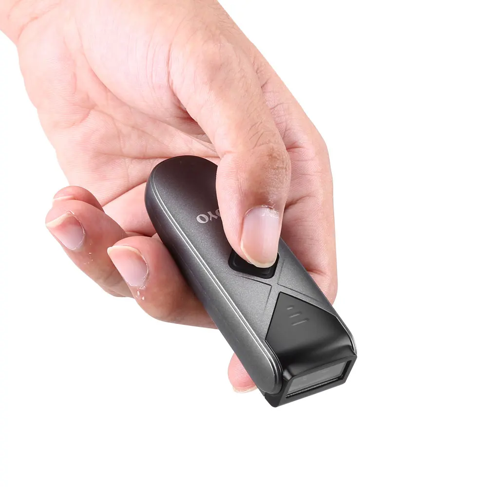 Eyoyo EY-015P QRコードスキャナー 3in1 USB ワイヤレス 2.4G BT ブラック