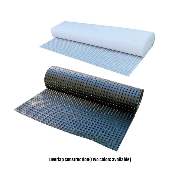 Plastic Drainage Cell Sheet Mat Drain Board Green Roof Membrane System