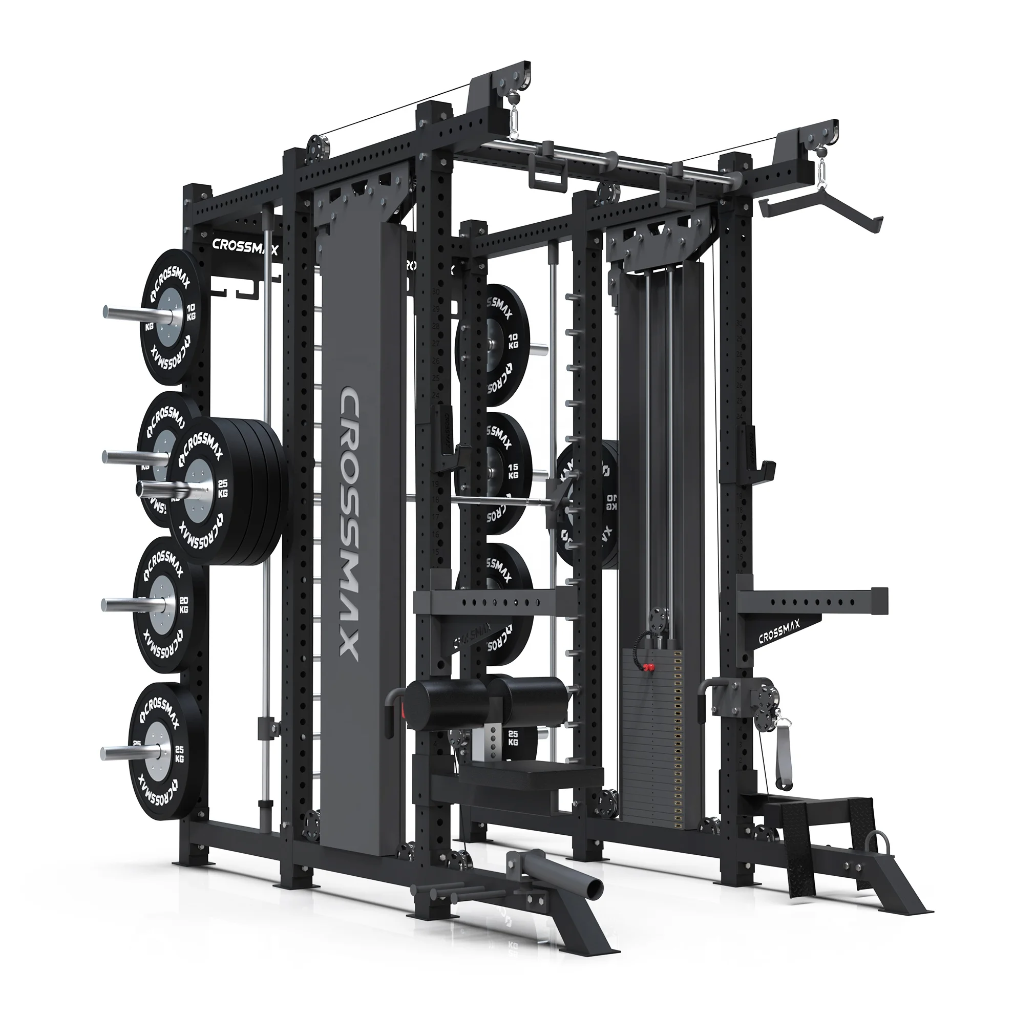 Smith Commercial Machine Cable Functional Trainer - Iron Steel