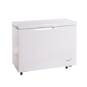 260L High Quality Single Door Freezer BD-260Q Top Open Chest for Household Hotel Outdoor Car Use Electric Gas Factory Price