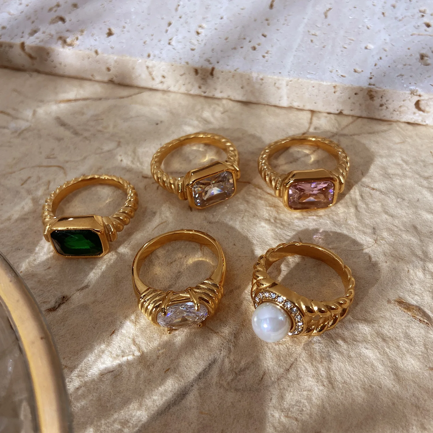 Argollas acero – Mahal Jewelry