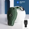 #9073 Dark green+white stitching