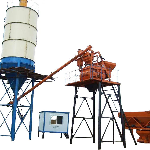 Powerful Hzs25 Concrete Mixing Plant Silo Seal Operator Training Batching Plant Cost Price in Turkey