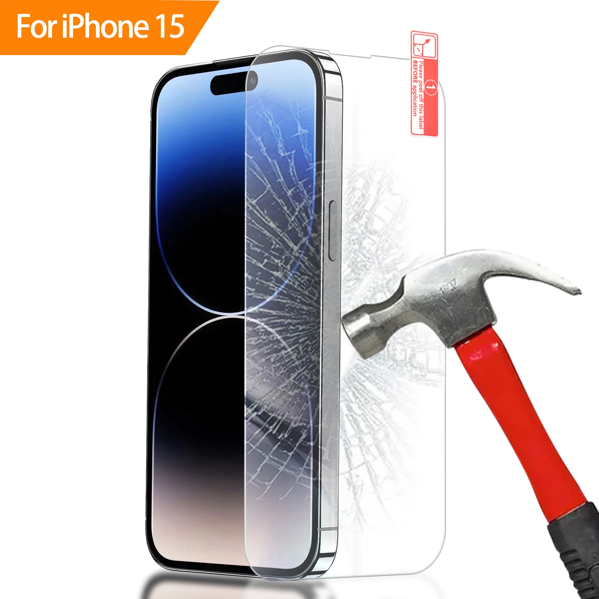 Hight Quality 0.33mm 2.5d Mobile Phone 9h Tempered Glass For Iphone 14 ...