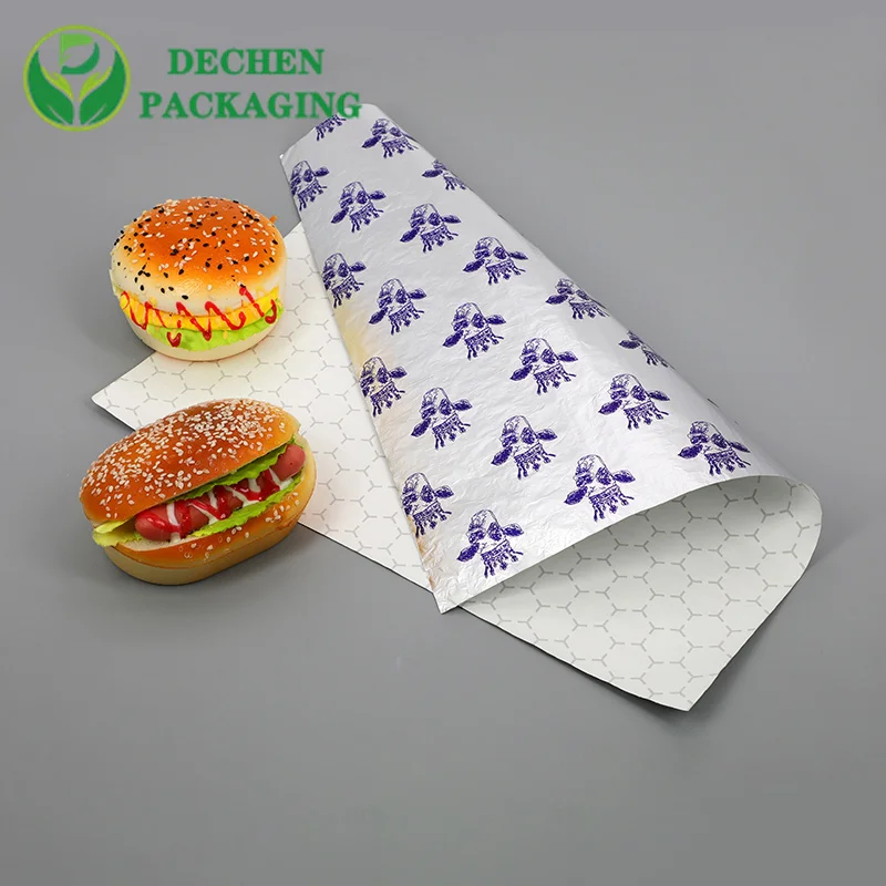 Lámina de embalaje de hamburguesa lámina de embalaje de hamburguesa