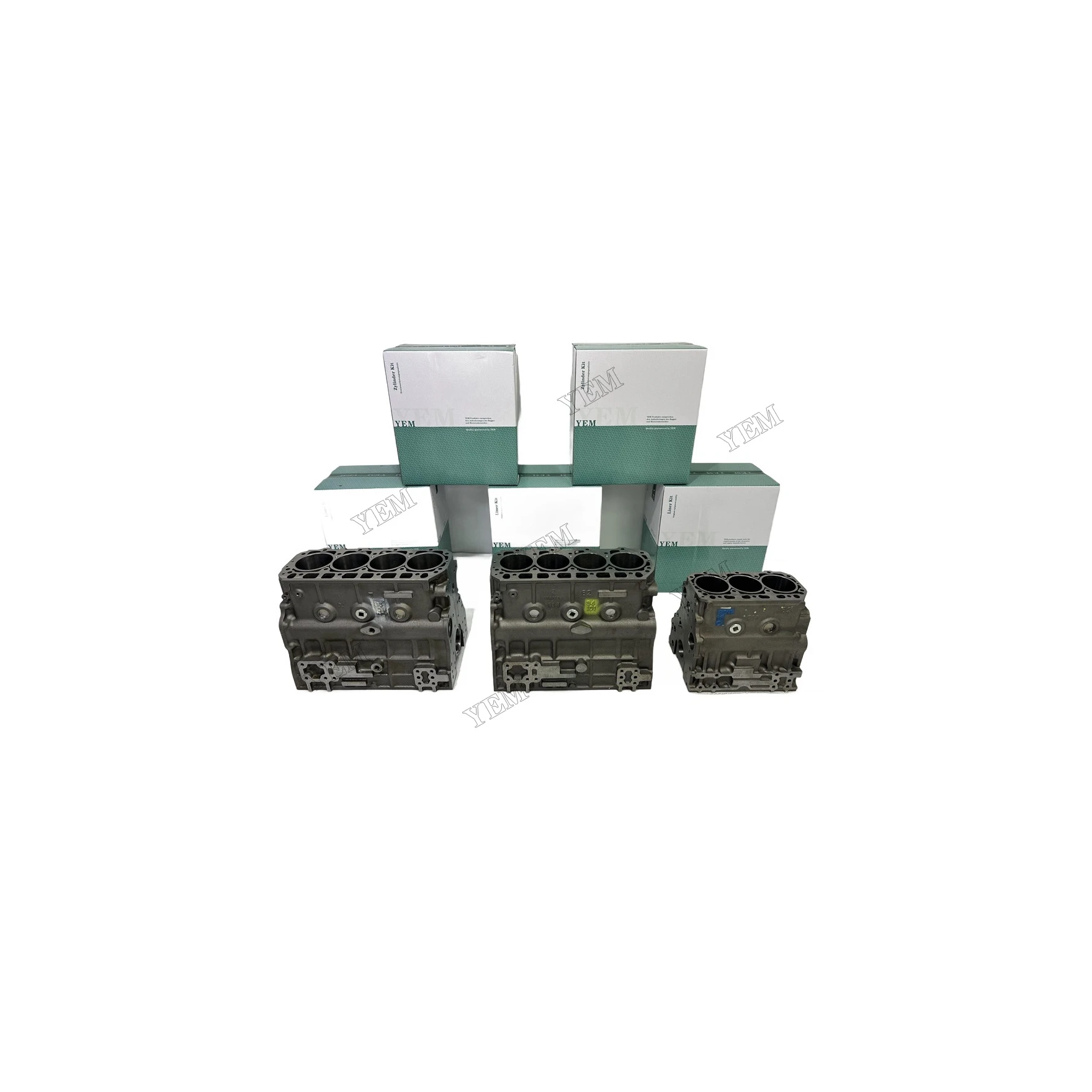 4JJ1 4JK1 4JX1 4KH1 Cylinder Block for Isuzu Engine Repair Kit Engine Rebuild Kit