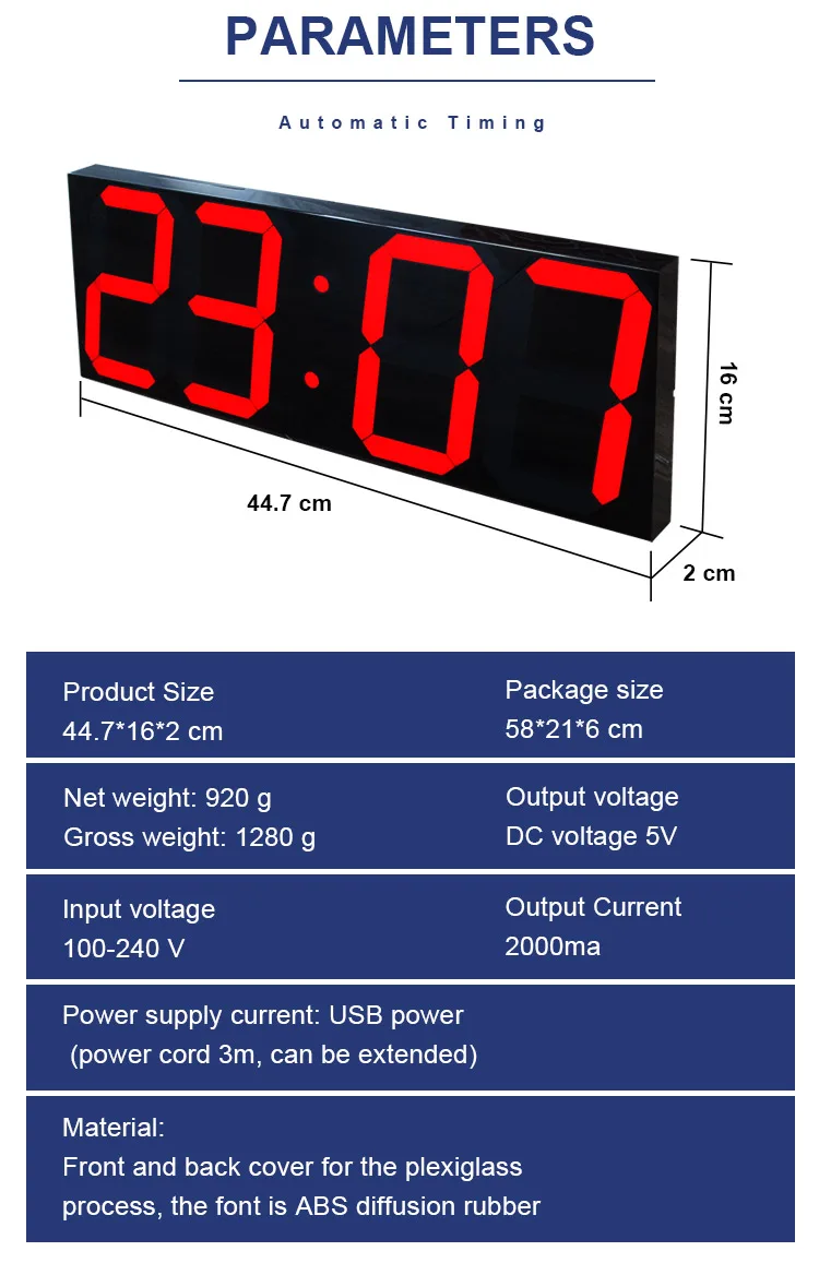 Cheetie Cp049 Precise Machine Synchronized Large Screen Led Digital
