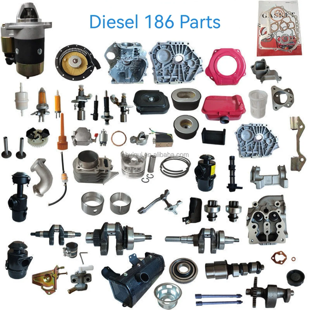 186  178F 170F 186F Diesel Generator Spare Parts   Diesel Engine Parts