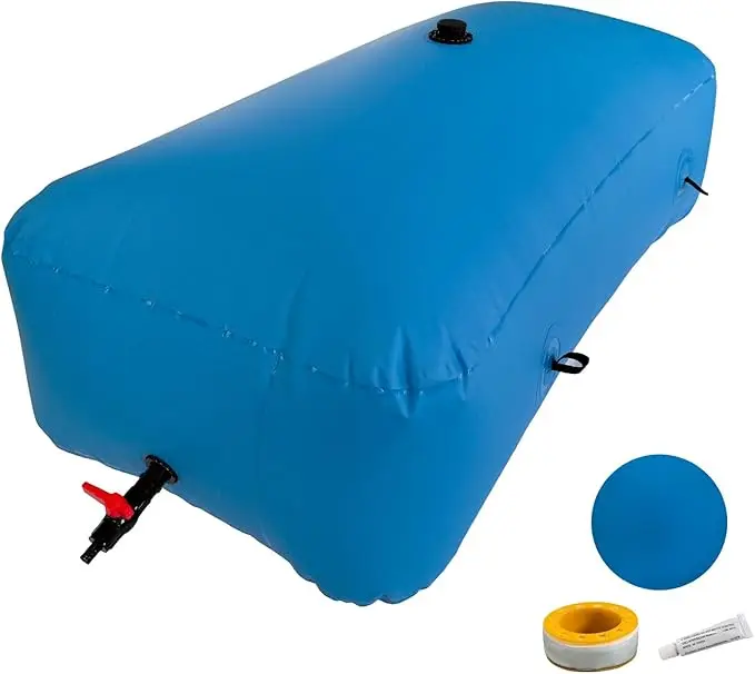 100-100000 Liter Collapsible PVC Water Tank Portable Flexible Folding Rain Water Storage Container Plastic Pillow Tank