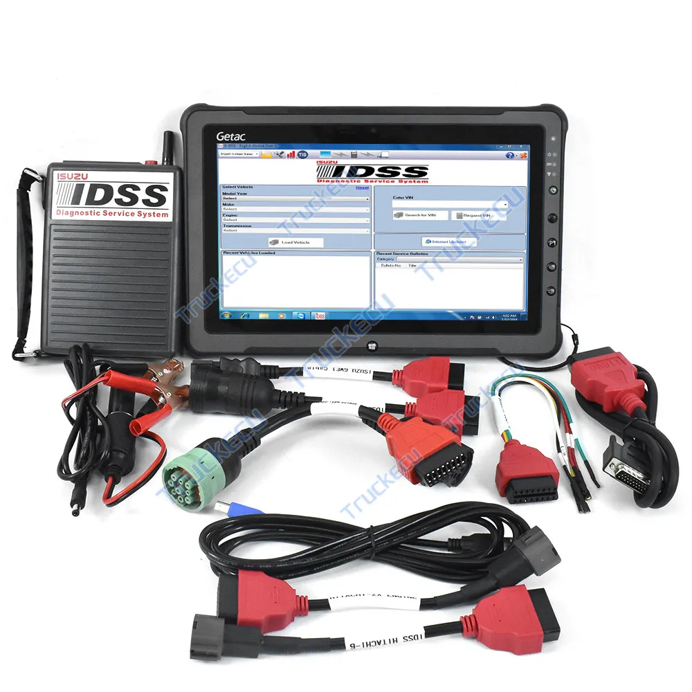 F110 Tablet for Isuzu IDSS - Heavy Duty Truck Diagnostics