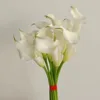 Calla lily white-1 tie 10 branches