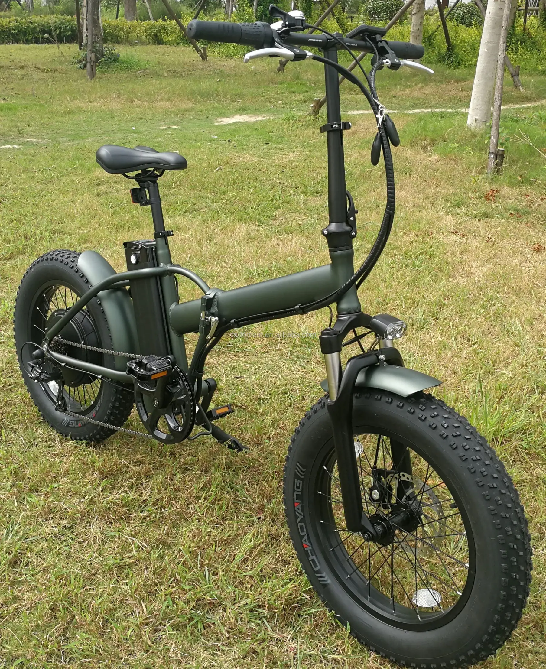 1000 Fat Tire Electric Bike Compact, Foldable, and Versatile