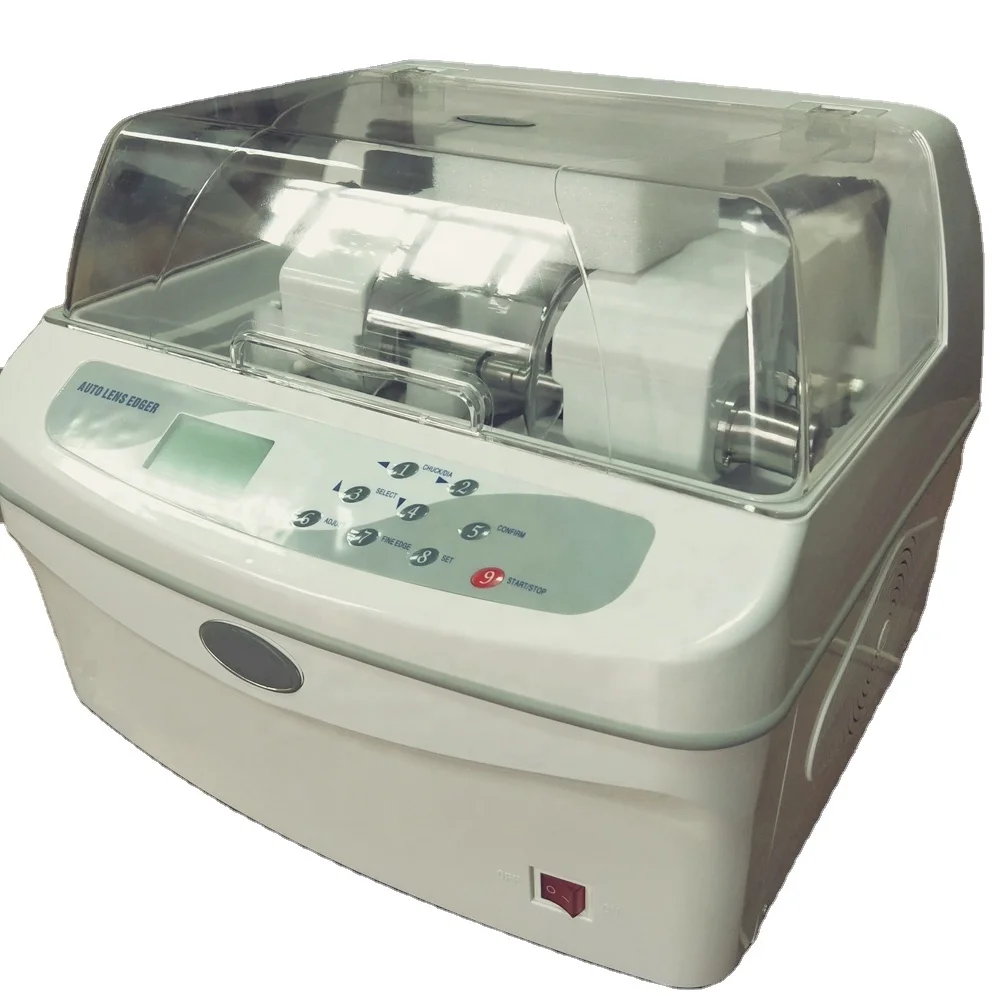 Good Quality Auto Lens Edger Optical Cutting Machine with LCD Screen and PC Cutter