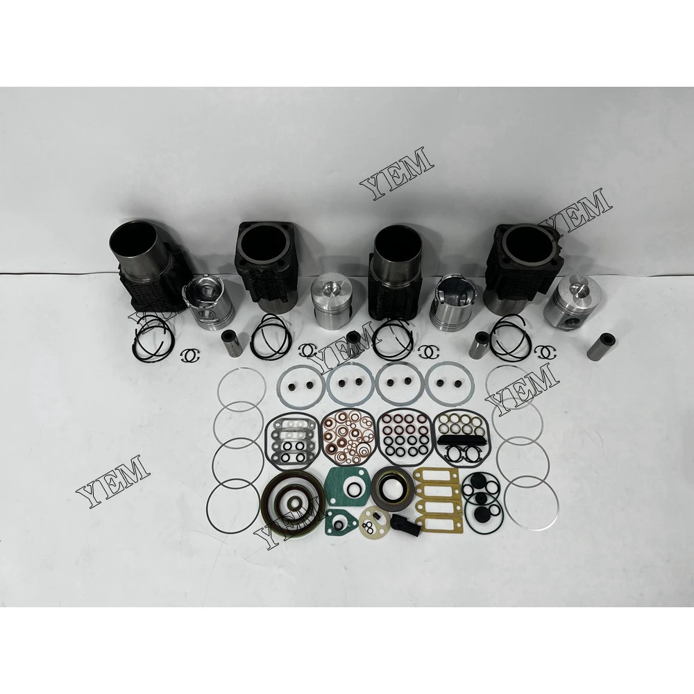 BF4L913 Engine Rebuilding Kit With Cylinder Gaskets Piston Rings Liner for Deutz 3