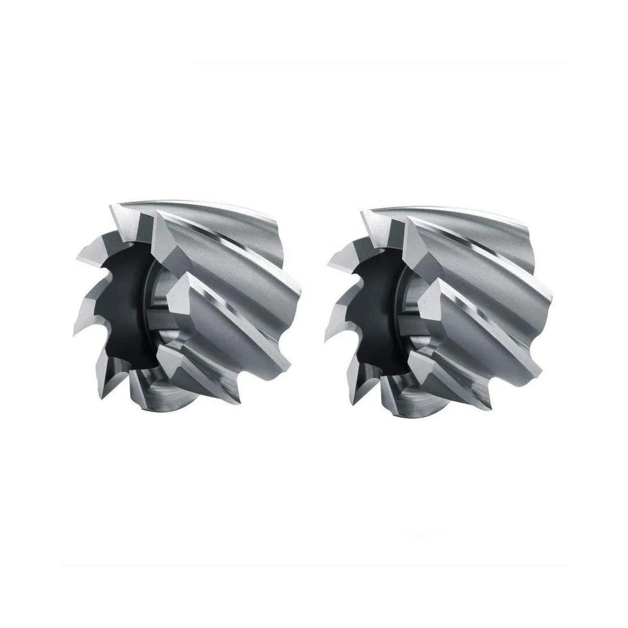Din841 Shell End Mill Cutter Semicoarse Teeth Type N HSS High Speed Steel Carbide End Mill Cutter CNC Machine Tool