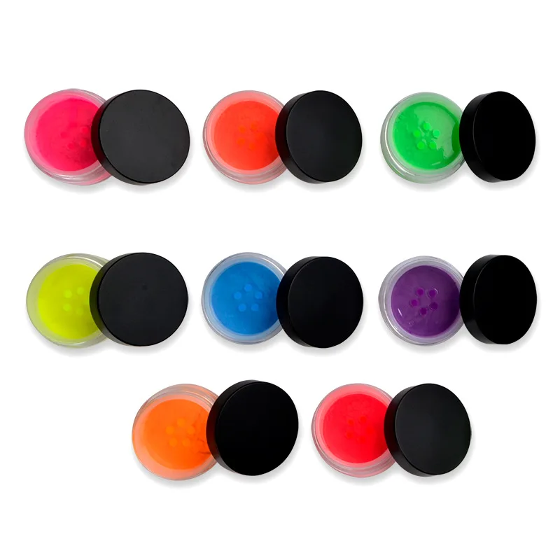 
 OEM Hot Sale Cosmetics 8 Color Luminous Kohl Lasting Color Spot Neon Fluorescent Kohl Customized Private Label Without Logo  