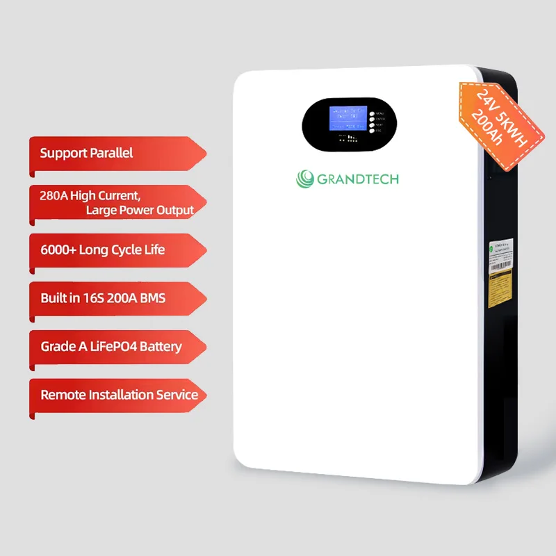 Ekranas Lifepo4 Powerwall Baterijos 48V 24V 100Ah 200Ah 300AH 5Kwh 10Kwh Lifepo4 Saulės Energijos Sistema Namų Energijos Kaupimo Baterija