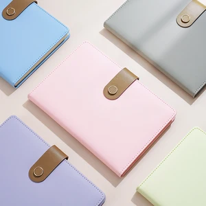 Custom Logo Notepad Planner A5 Business Premium Notebooks PU Leather Hardcover Office Journal Notebook