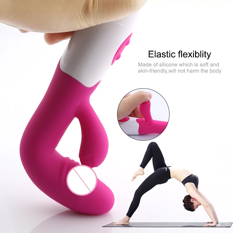 Silicone Female Sex Toys Thrusting Rabbit G Spot Dildo Vibrator for Women Masturbating