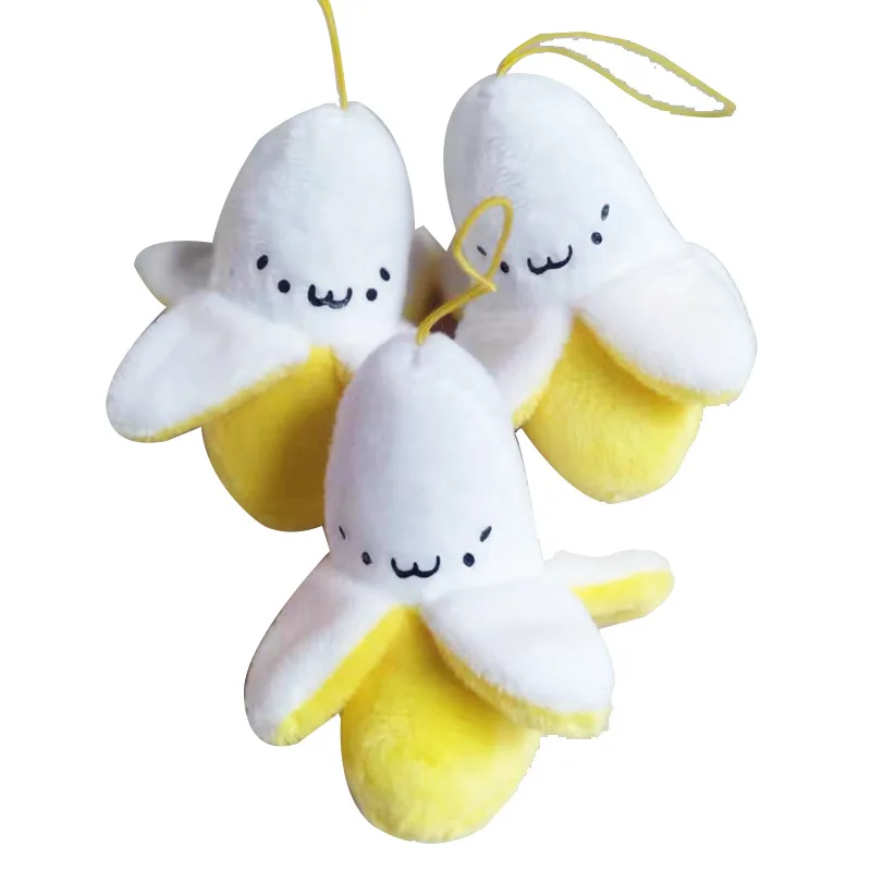Wholesale Keychain Plush Bananas Pendant for Kids Gift